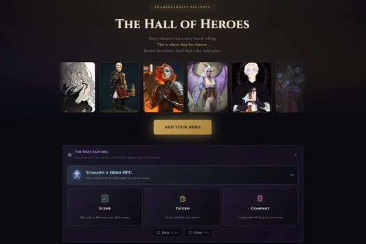 Hall of Heroes: the free D&D tools nobody's talking about yet