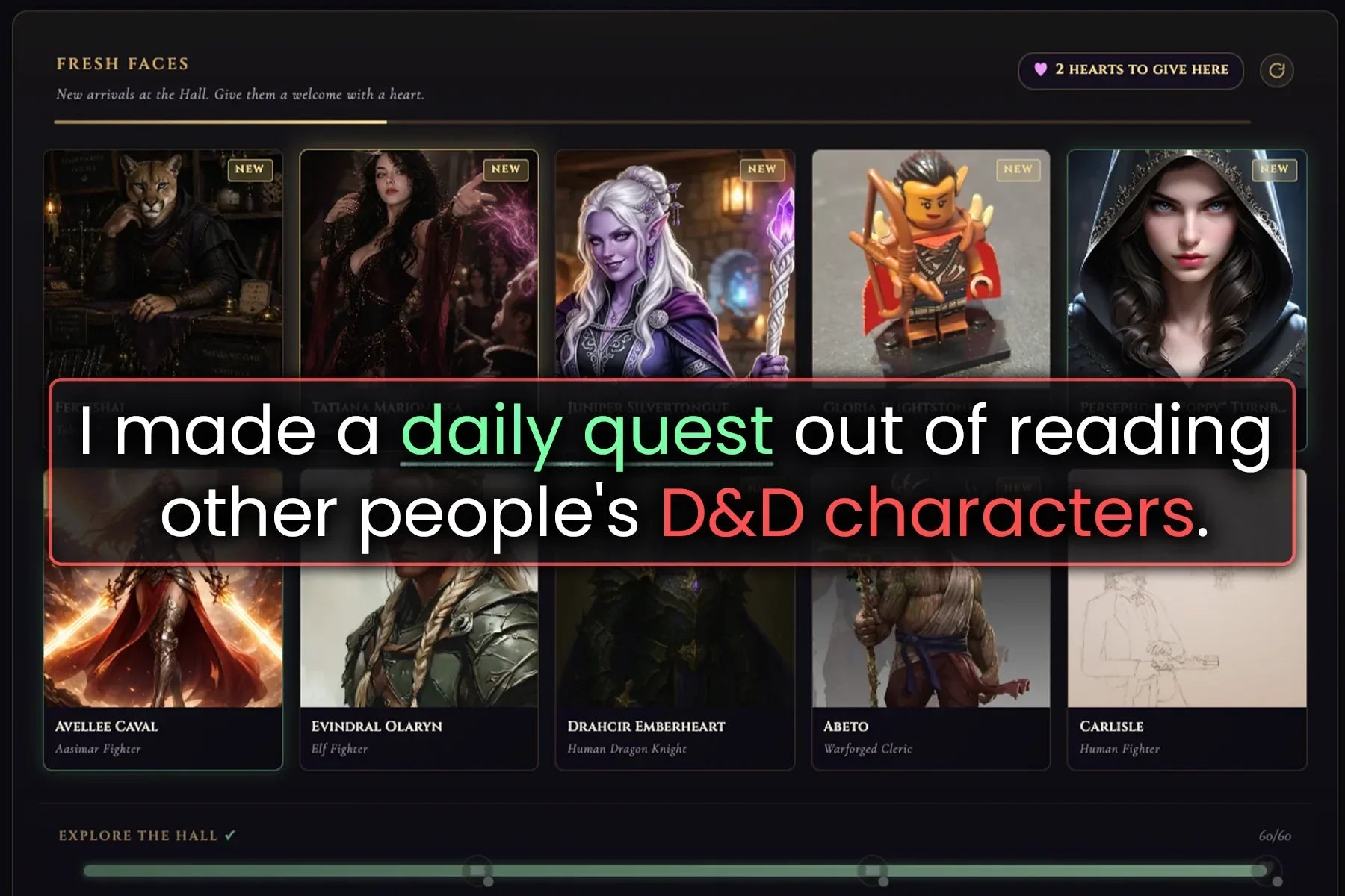 Explore the Hall of Heroes: the D&D feature you didn't know existed