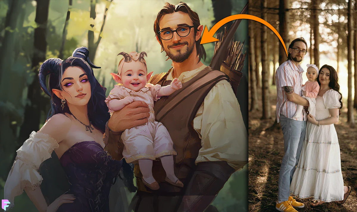 A Personal Fantasy Portrait Gift: What Makes It Meaningful