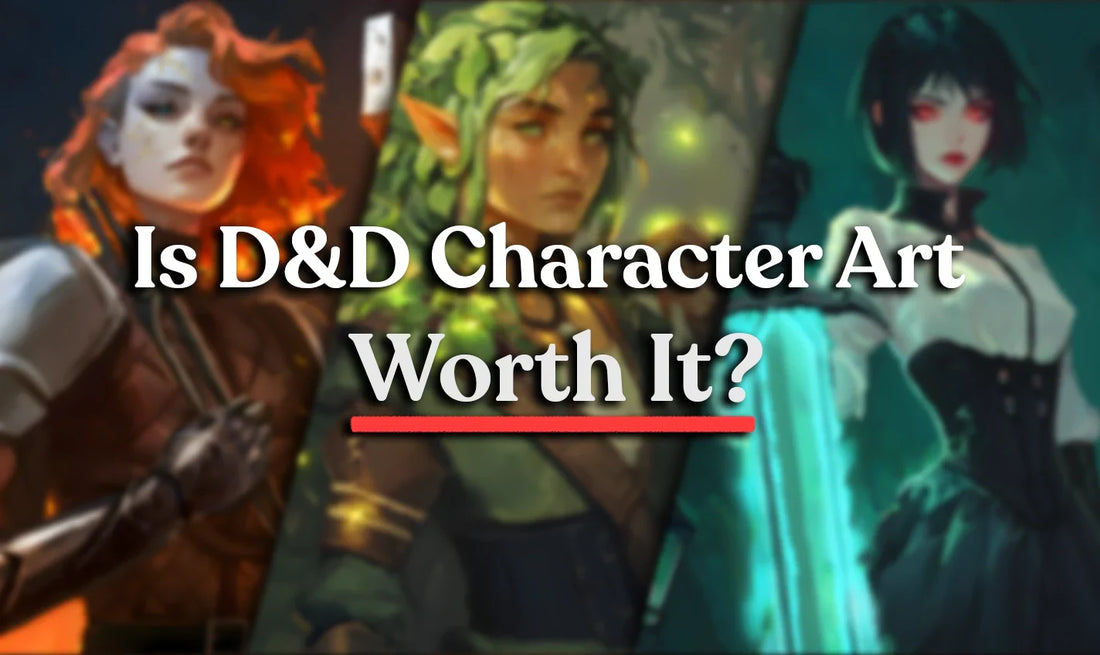 is dnd character art actually worth the price?