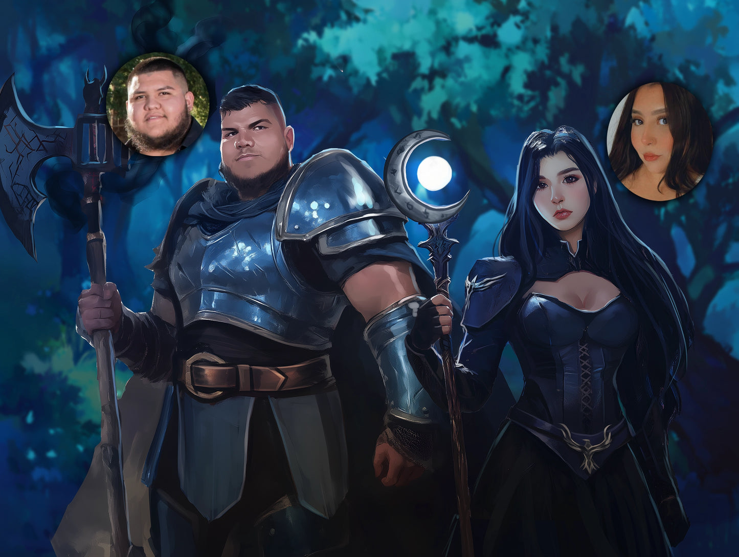 Fantasy Portrait from Photo