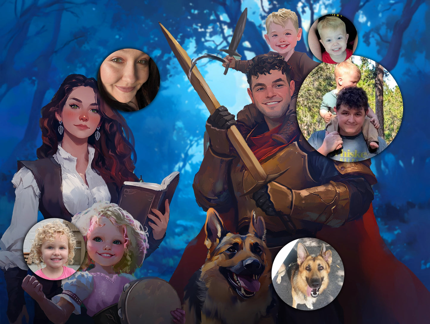 Fantasy Portrait from Photo