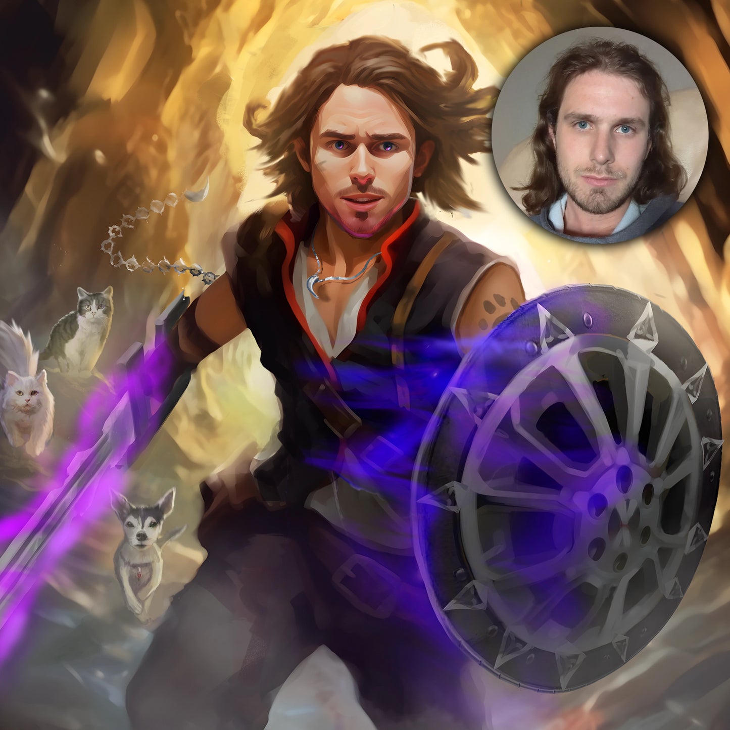 Fantasy Portrait from Photo