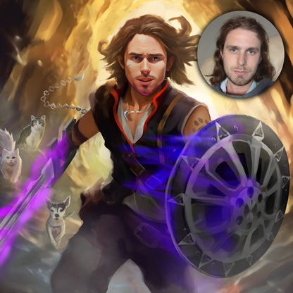 Fantasy Portrait from Photo