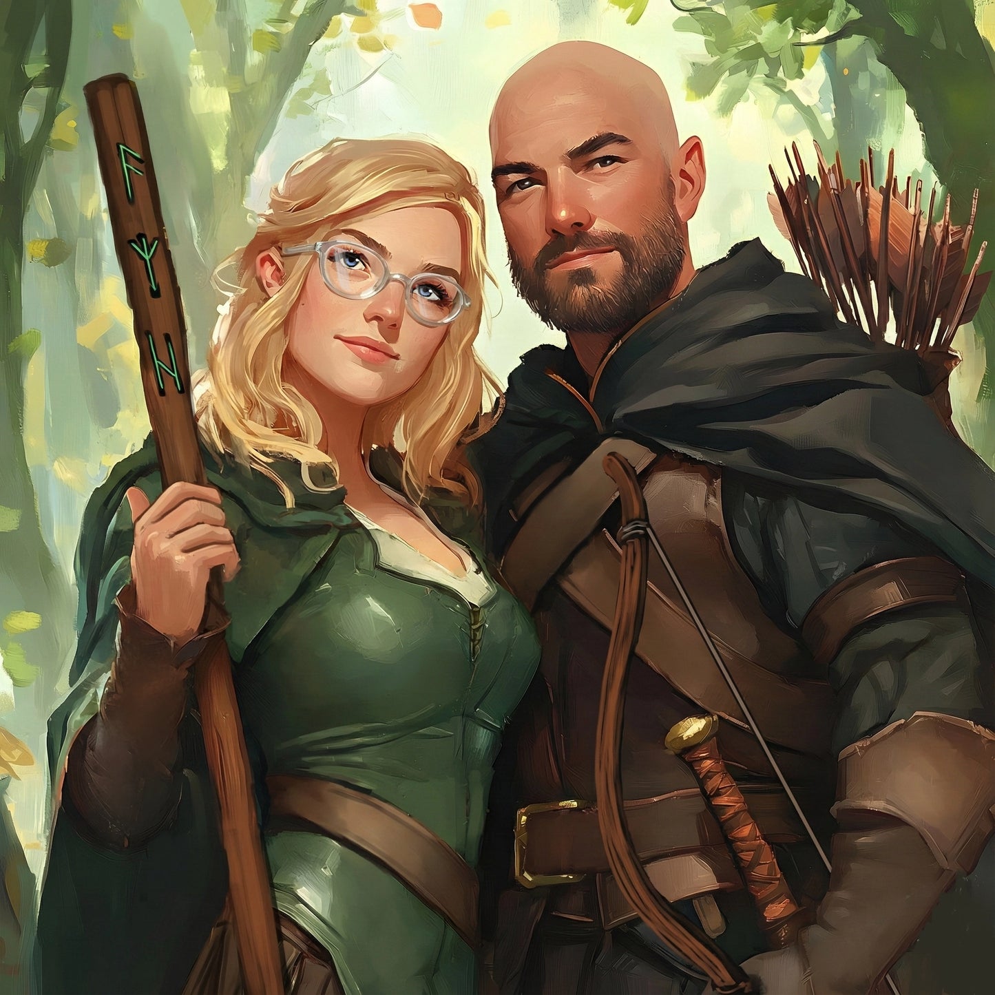 Fantasy Portrait from Photo