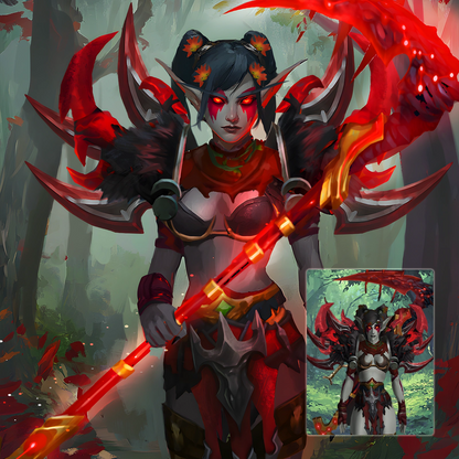 Game Character Portrait