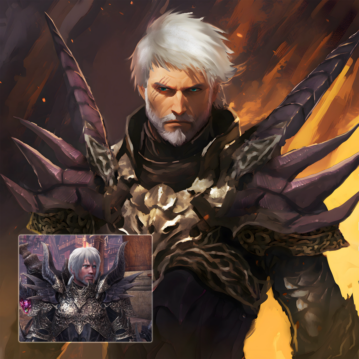 Game Character Portrait