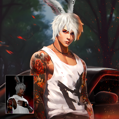 Game Character Portrait