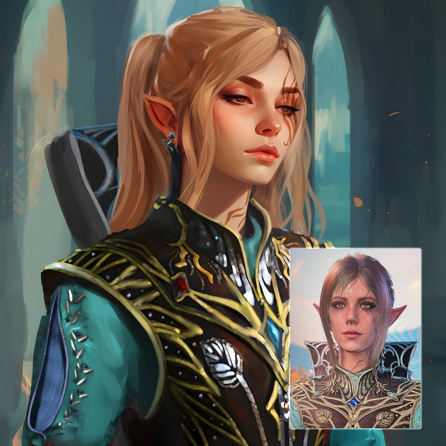 Game Character Portrait