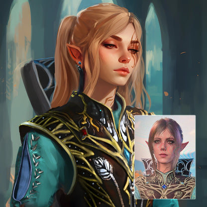 Game Character Portrait